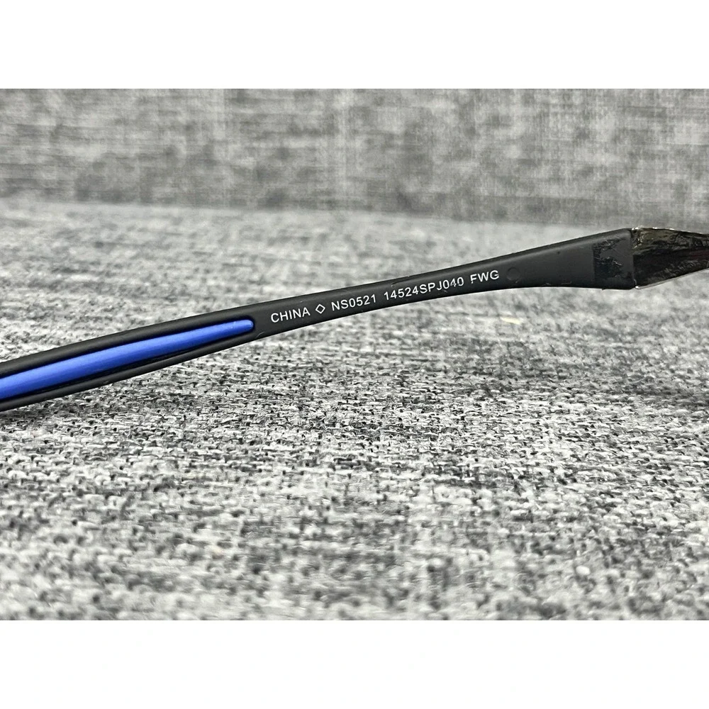 Panama Jack Mens Silver Metal Sport Sunglasses Black Blue NS0521 14524SPJ040